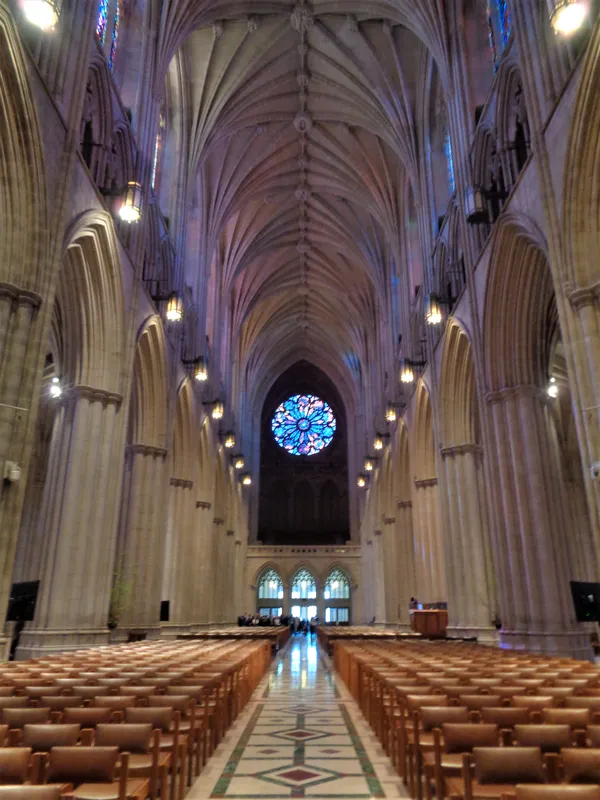 The nave in the National Cathedral thumbnail