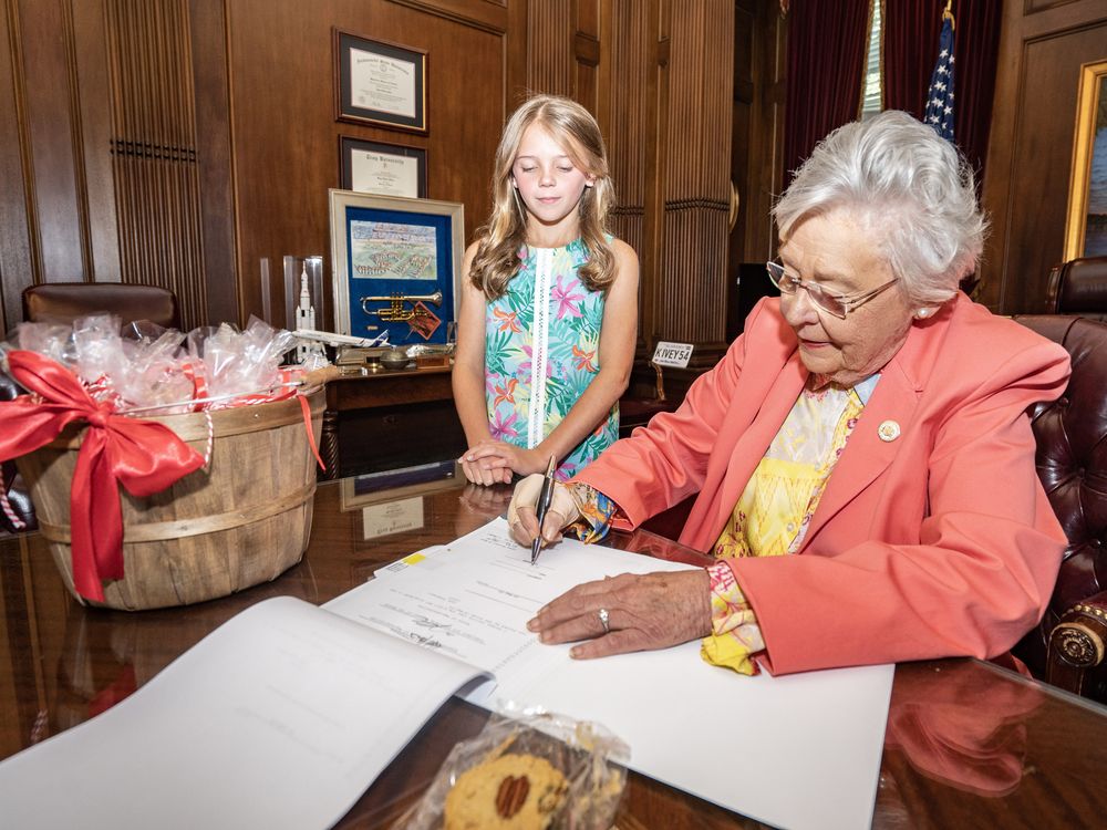 Governor Kay Ivey with Mary Claire Cook