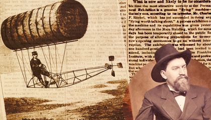 Twenty-Five Years Before the Wright Brothers Took to the Skies, This Flying Machine Captivated America