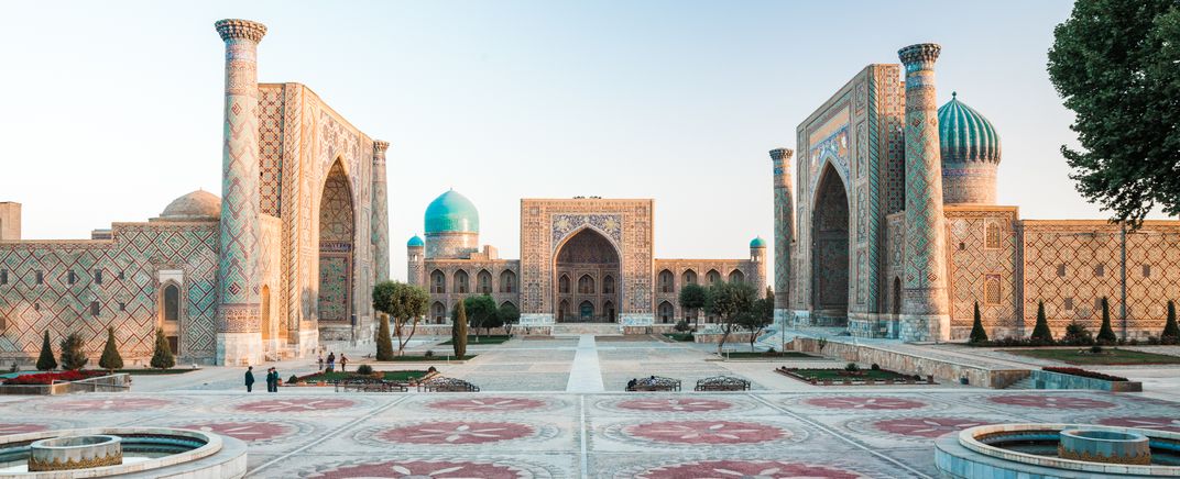 The Registan complex, Samarkand, Uzbekistan