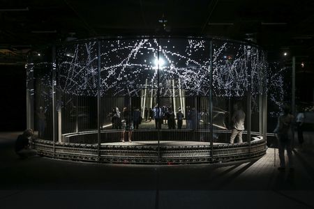 The goal, Ruth Jarman says, is to “transcend the data so that it becomes something else"
