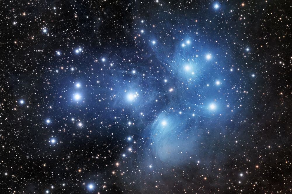 the Pleiades star cluster