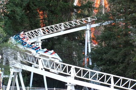 Revolution is a steel roller coaster at Six Flags Magic Mountain in California.