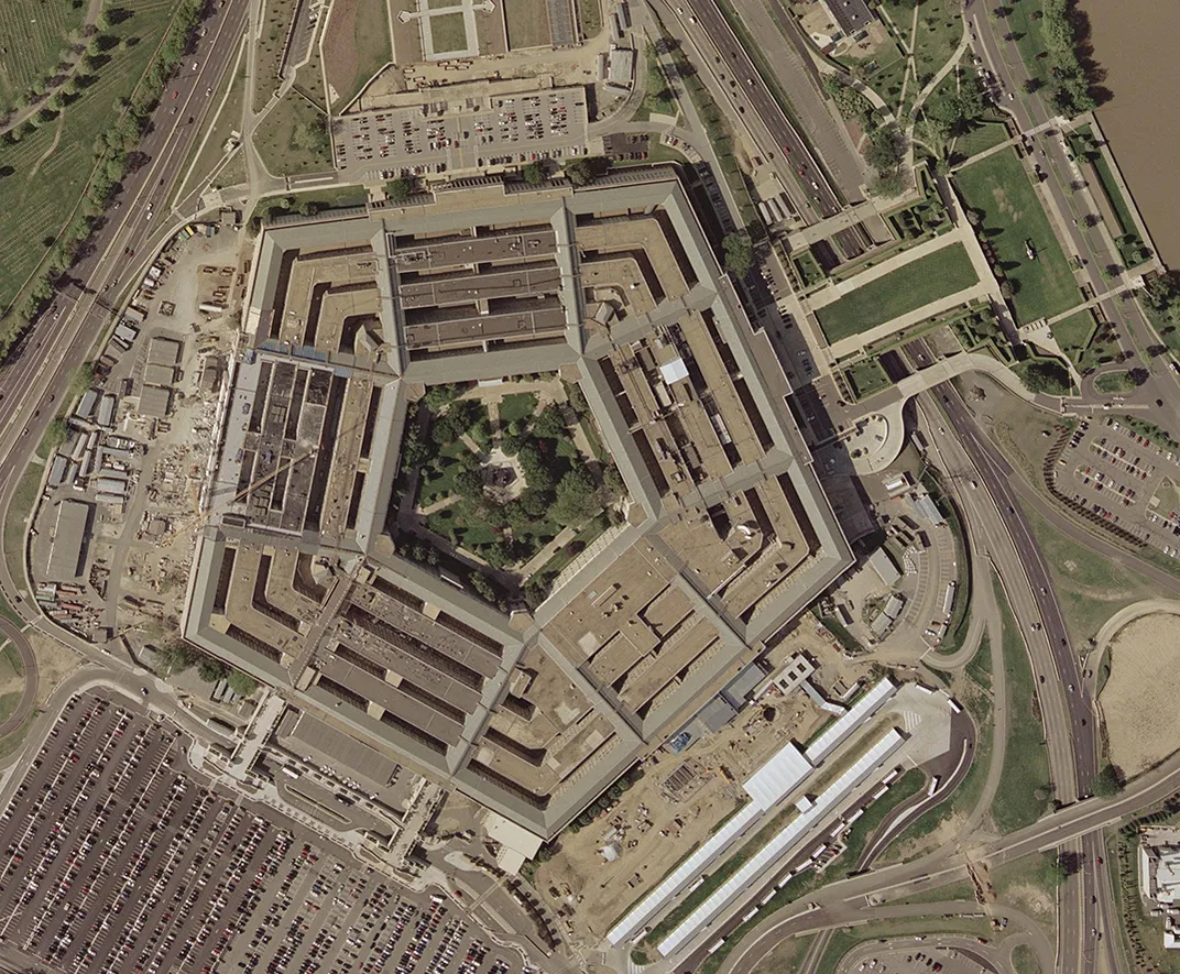 Aerial Pentagon, 2002