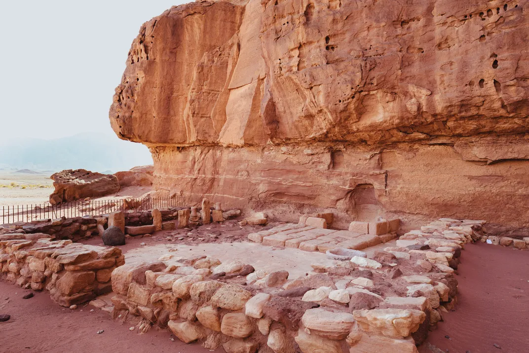 Egyptian temple ruins