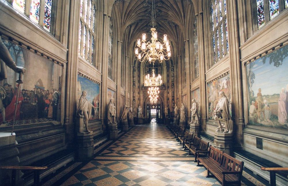 Saint Stephen's Hall in Parliament