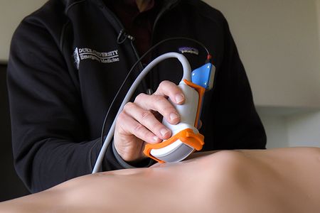 With a low cost attachment, Joshua Broder can upgrade a 2D ultrasound machine to 3D.