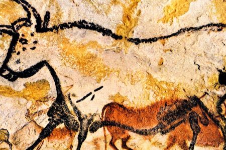 Prehistoric humans correctly depicted the gait of four-legged animals, such as this bull in the famous cave paintings of Lascaux, France, more frequently than modern artists.