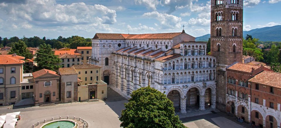  The cathedral at Lucca 