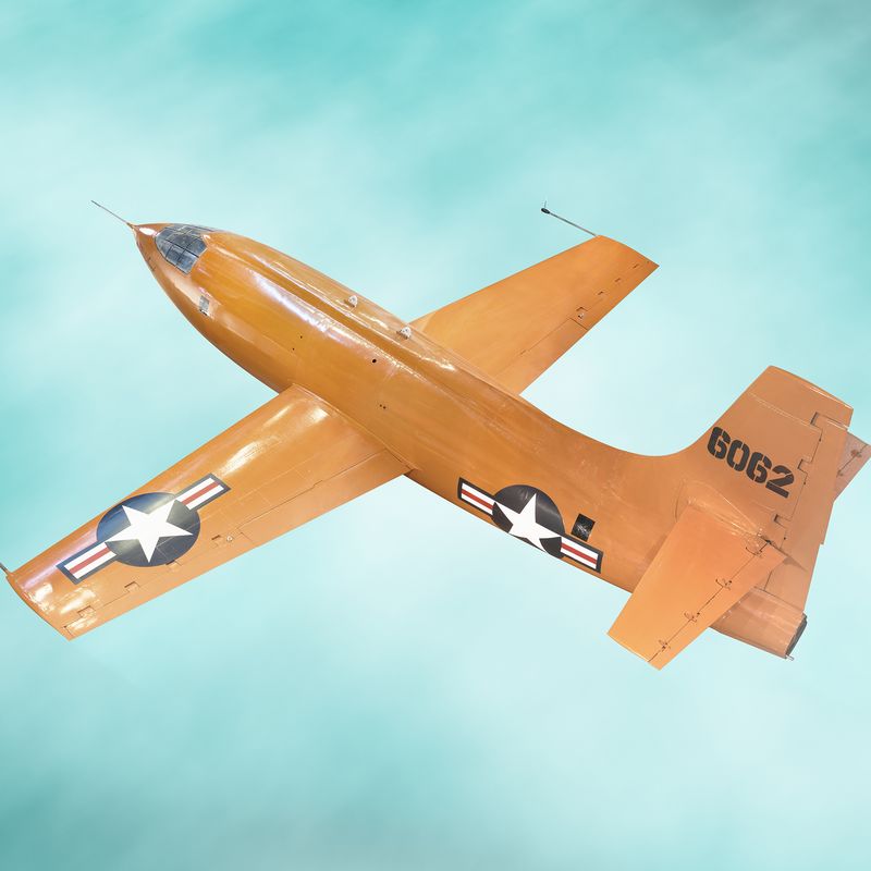 CHUCK YEAGER BELL X-1 SPEED OF SOUND SIGNED AUTO ROCKET RESEARCH PLANE JET  BASE