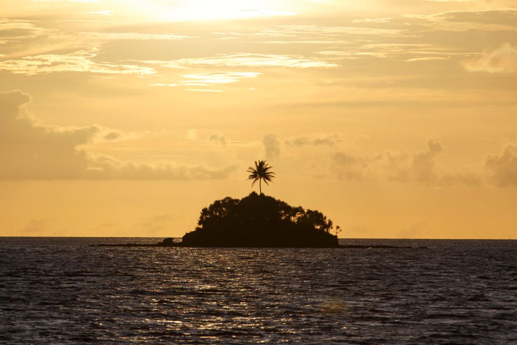tropical island
