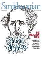 Cover of Smithsonian magazine issue from February 2012