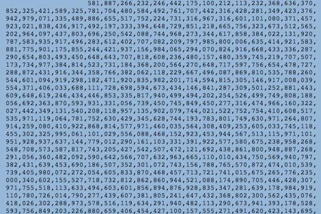 The beginning of the largest prime number ever discovered.