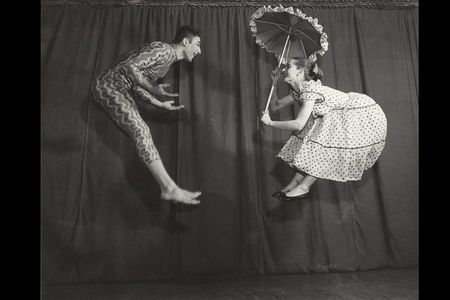 Roman Vishniac, [Dancers Emily Frankel and Mark Ryder, Vishniac Portrait Studio, New York], early 1950s. 
