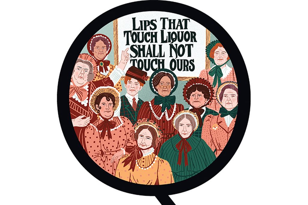 Q temperance movement illustration