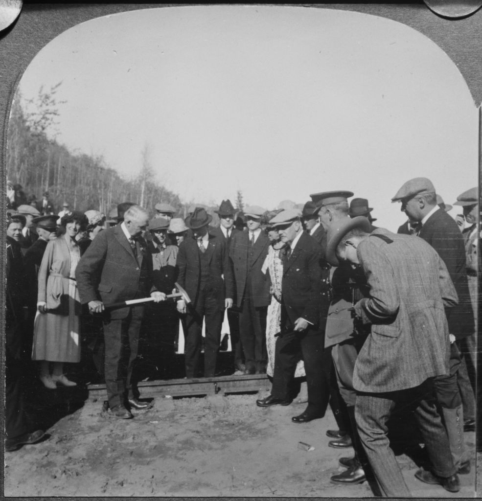 President Harding and the Alaska Railroad
