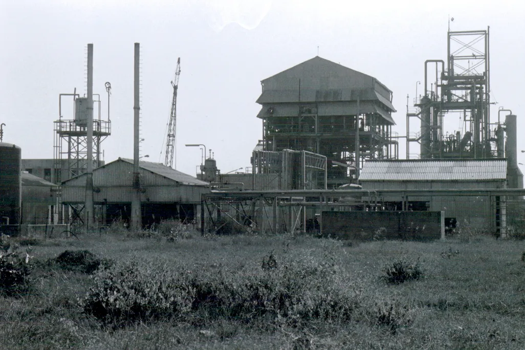 The Union Carbide India Limited pesticide plant in Bhopal, India