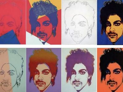 Andy Warhol&#39;s 1984 Prince series