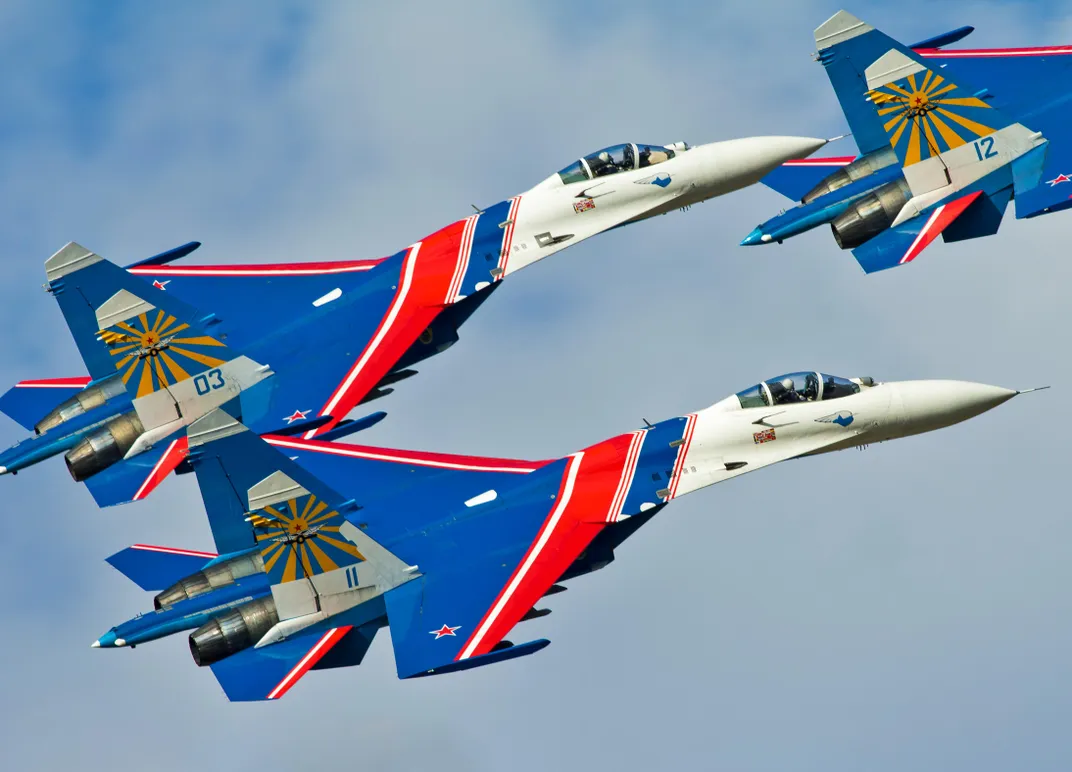 Our First Detailed Look At Russian Su-27 Flanker Jets In The