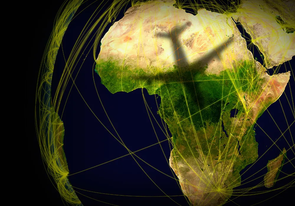 Missing Jet Airliner Africa