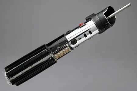 Darth Vader&#39;s lightsaber, used in the final two films of the franchise&#39;s original trilogy, will go up for auction in September.