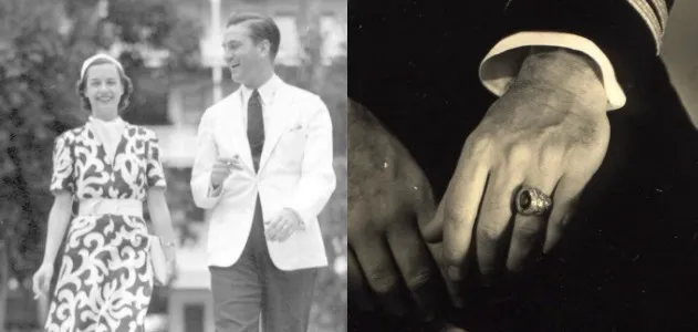 Lisa and Minter Dial, on their way to the 1939-40 New York World's Fair.
