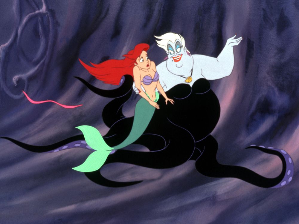 Ariel and Ursula