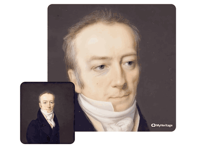 MyHeritage introduced 'Deep Nostalgia' to allow users to see their ancestors or late relatives come to life but is also being used to animate portrait art, statues and historical figures. Pictured: Smithsonian founder, James Smithson. 