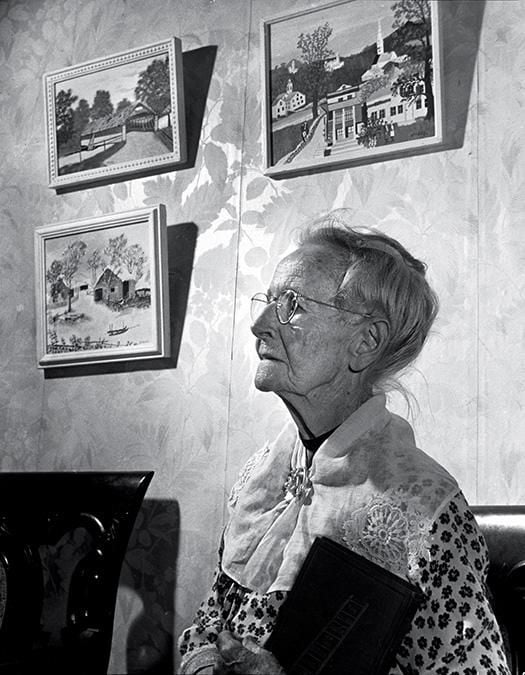 Portrait of Grandma Moses