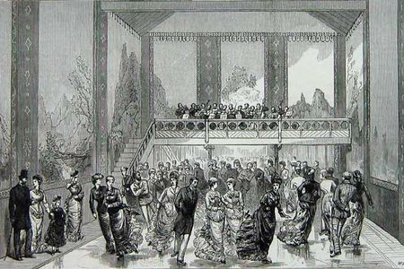 The interior of the 1876 Glaciarium