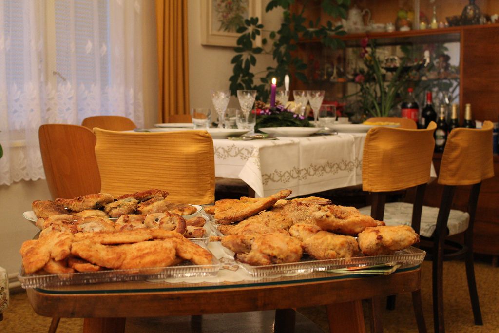 Czech christmas dinner