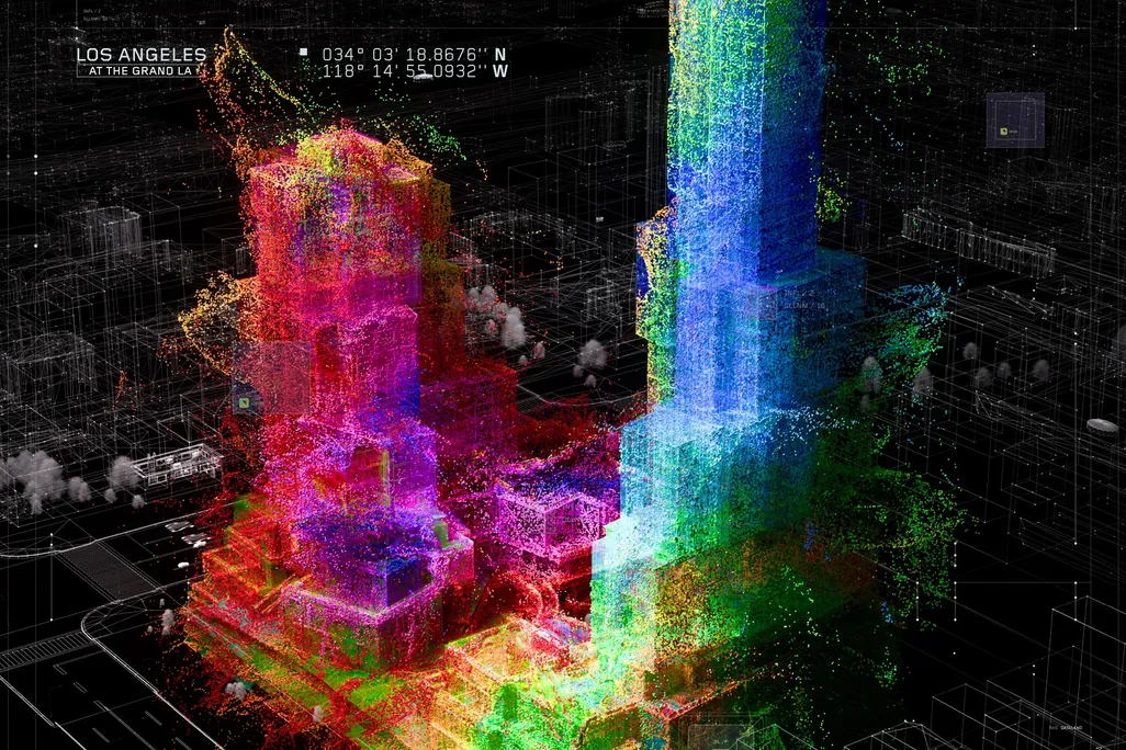 Digital rendering of Dataland at the Grand LA