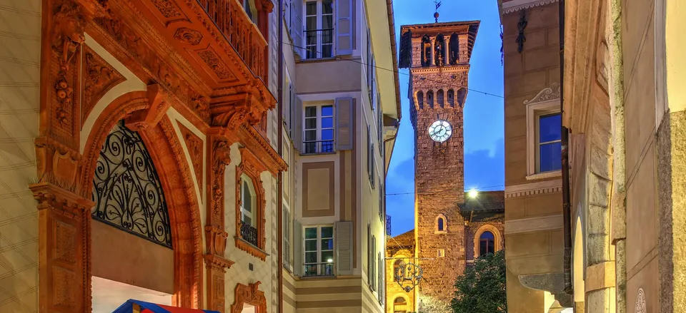  Street in Switzerland's Bellinoza 