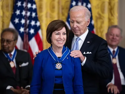 Ellen Ochoa, Former NASA Astronaut and First Hispanic Woman in Space, Receives Presidential Medal of Freedom image