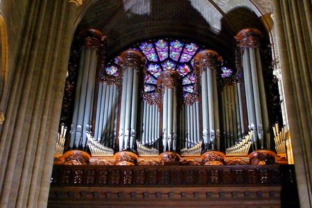 Notre-Dame's Grand Organ, as seen before the April 2019 fire