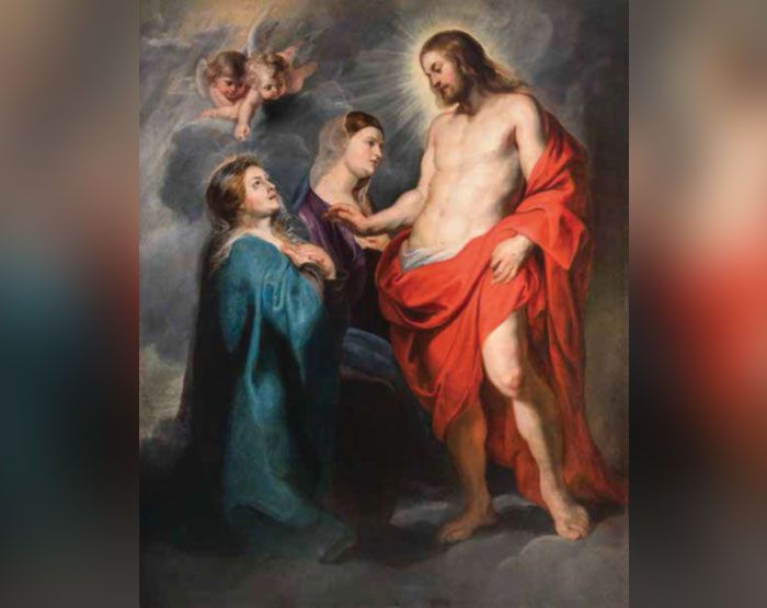 The Resurrected Christ Appears to His Mother by Peter Paul Rubens