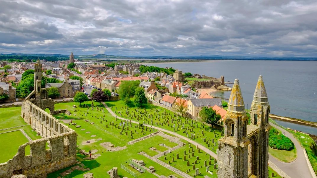 The town of St Andrews