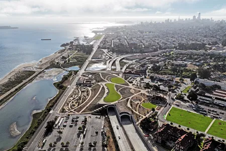 James Corner Field Operations, the San Francisco branch of the New York-based firm that designed Manhattan&#39;s High Line, was the developer for the project.