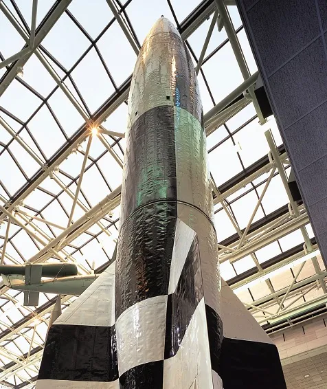 The Museum's V-2. Credit: Air & Space Museum