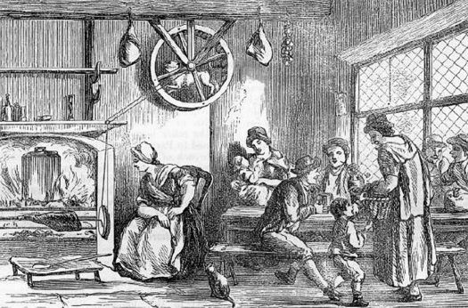 A turnspit dog doing its thing