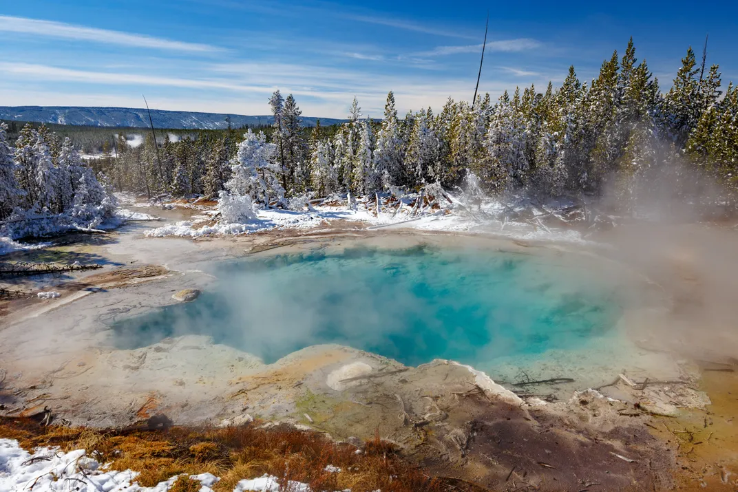 Emerald Spring at Norris Geyser Basin