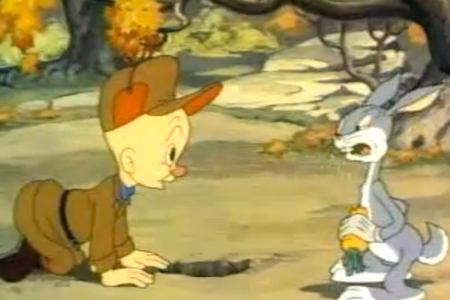 Screenshot from "A Wild Hare"