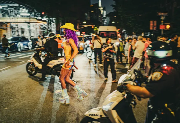 Participant in NYC Drag March thumbnail