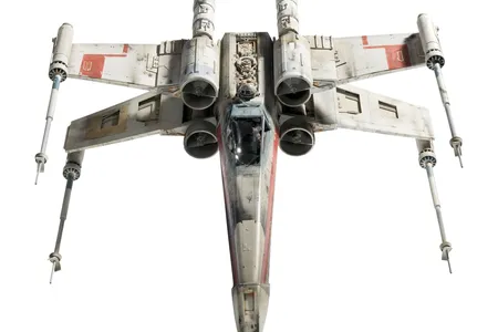 This 20-inch X-wing miniature was used in the original&nbsp;Star Wars&nbsp;film&#39;s final battle.