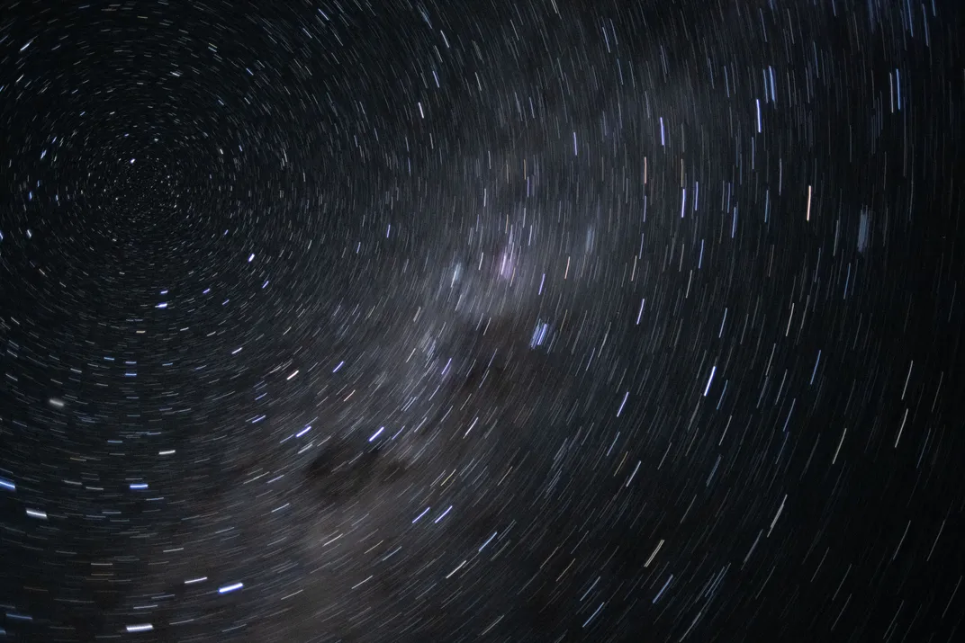 blurred stars