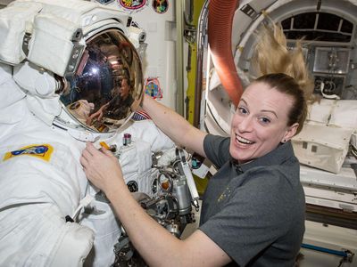 Oh, and she also does spacewalks—Rubins preparing for her August 19 EVA.