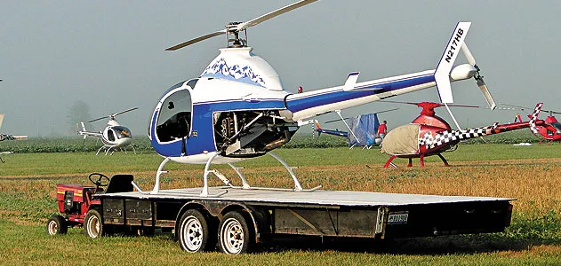 Bell has built a Scorpion Too and an Executive, complete with trailer.