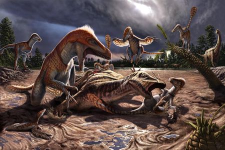 Artist's impression of Utahraptor