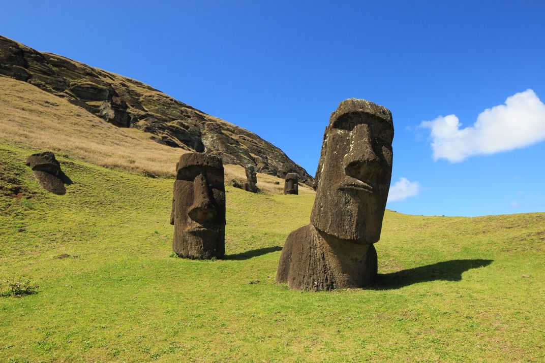 Moai at Rapa Nui National Park, Easter Island