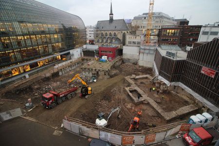 Archaeologists identified the library based on a series of wall niches that once housed ancient scrolls
